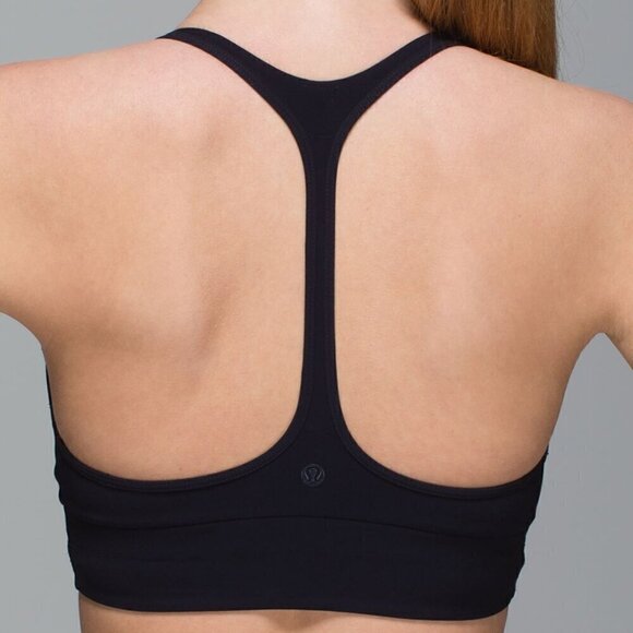 Lululemon Retreat Bra (Reversible) - 2 Naval Blue / Star Crushed Silver Fox Deep - Picture 3 of 9